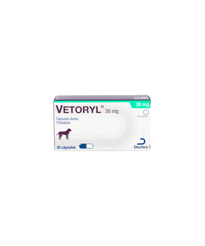 VETORYL 30 MG 30 CAPS DECHRA – foto del producto cada vetoryl caps VETORYL 30 MG 30 CAPS DECHRA – foto del producto cada vetoryl caps