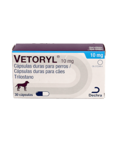 VETORYL 10 MG 30 CAPS DECHRA – foto del producto cada vetoryl caps