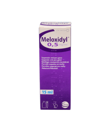 MELOXIDYL GATOS 0.5MG/ML ORAL 15ML CEVA – foto del producto cada meloxidyl gatos