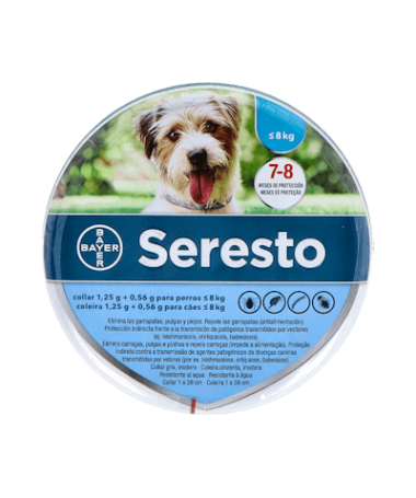 SERESTO COLLAR PERROS PEQUEÑOS BAYER – foto del producto cada seresto collar
