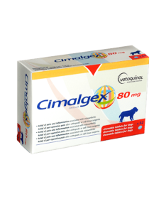CIMALGEX 80 MG 32COMP VETOQUINOL – foto del producto cada cimalgex 32comp