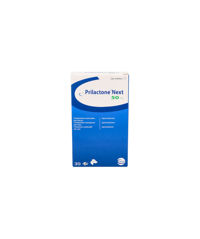PRILACTONE NEXT 50MG 30COMP CEVA – foto del producto cada prilactone next PRILACTONE NEXT 50MG 30COMP CEVA – foto del producto cada prilactone next