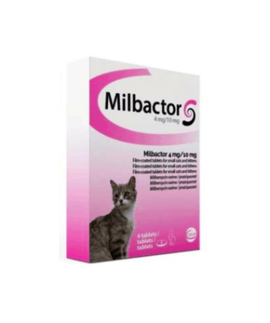 MILBACTOR GATITOS 4CP CEVA – foto del producto cada milbactor gatitos