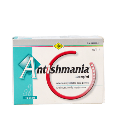 ANTISHMANIA 10 VIALES 5 ML FATRO – foto del producto cada antishmania viales