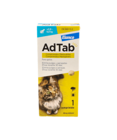 ADTAB GATO 48MG 1 CP MAST ELANCO – foto del producto cada adtab gato