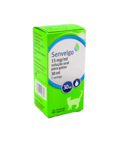 SENVELGO 15 MG/ML 30ML SOL ORAL GATOS – foto del producto cada senvelgo 30ml
