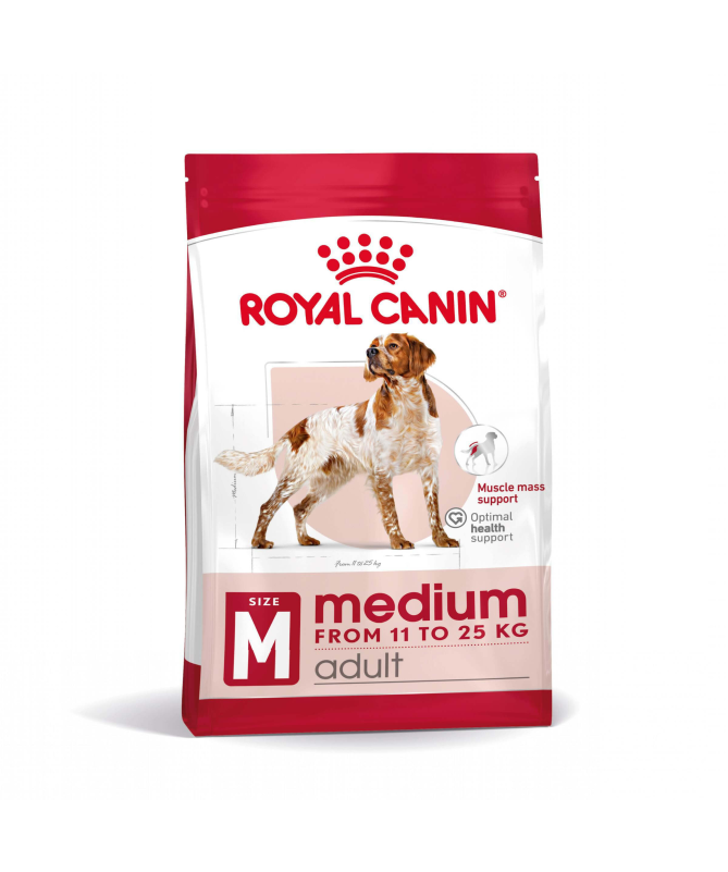 ROYAL CANINE ADULT MEDIUM 4KG – foto del producto vitamina proteínas ácido