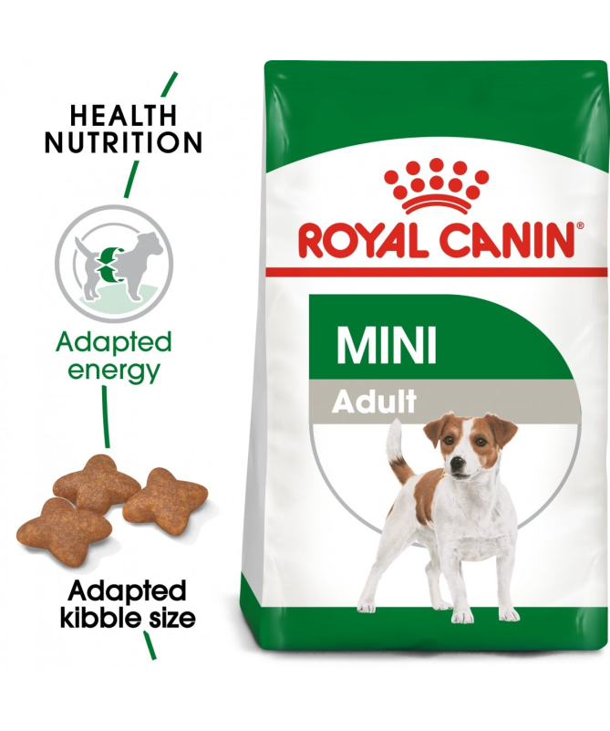 ROYAL CANINE ADULT MINI 4KG – foto del producto vitamina proteínas maíz