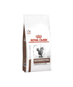 ROYAL VET FELINE GASTRO INTESTINAL MODERATE 400GR – foto del producto proteínas gluten fibras