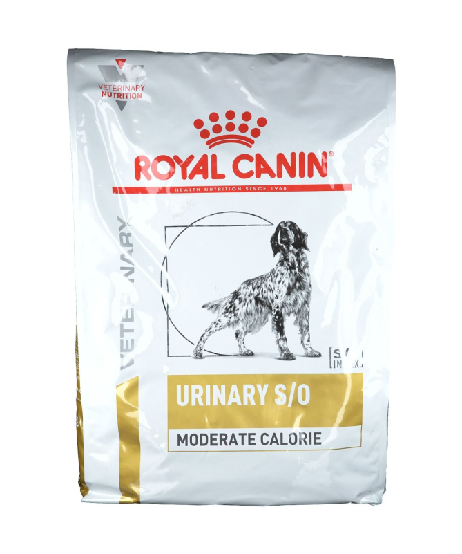 ROYAL VET CANINE URINARY MODERATE CALORIE 6 5KG – foto del producto maíz proteínas fibras