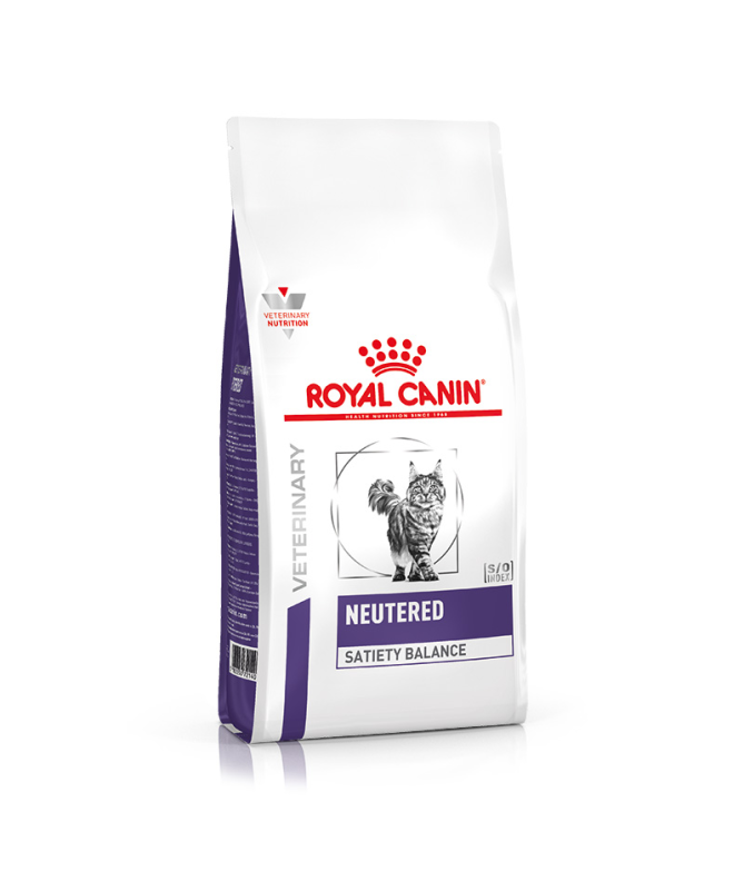 ROYAL VET FELINE NEUTERED SATIETY BALANCE 1 5KG – foto del producto ácido vitamina fibras