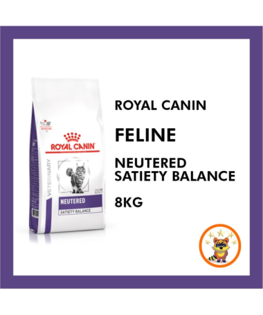 ROYAL VET FELINE NEUTERED SATIETY BALANCE 8KG – foto del producto ácido vitamina fibras