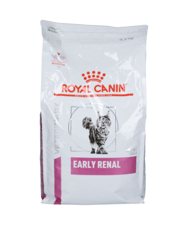 ROYAL VET FELINE EARLY RENAL 1 5KG – foto del producto proteína maíz gluten