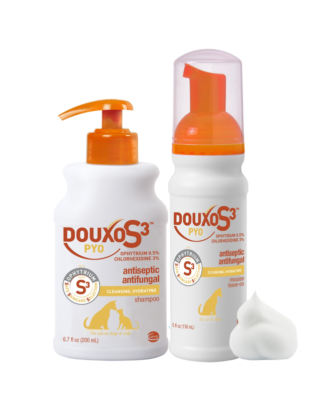 DOUXO S3 PYO MOUSSE 150ML – foto del producto douxo pyo mousse