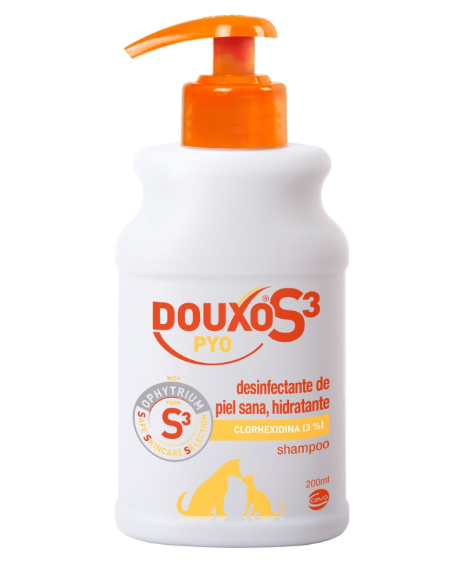 DOUXO S3 PYO CHAMPU 200ML – foto del producto douxo pyo champu