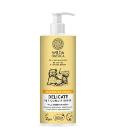 ACONDICIONADOR DELICADO PARA MASCOTAS 6UDSX400ML – foto del producto extract flower leaf