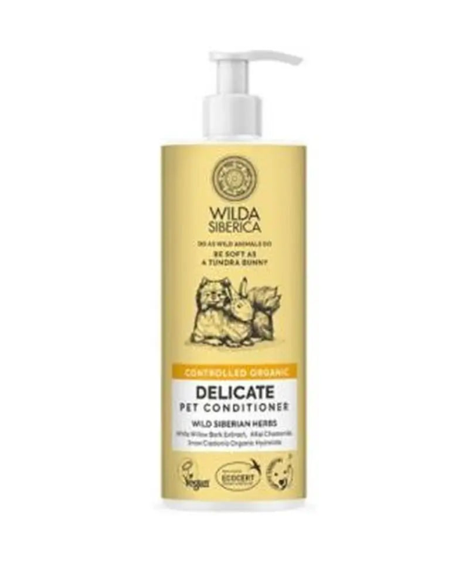 ACONDICIONADOR DELICADO PARA MASCOTAS 6UDSX400ML – foto del producto extract flower leaf