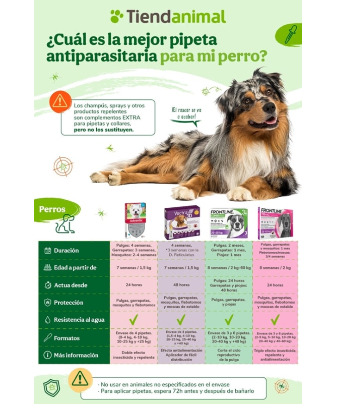PIPETA ANTIPARASITARIA PARA PERRO 4UD – foto del producto pipeta antiparasitaria perro PIPETA ANTIPARASITARIA PARA PERRO 4UD – foto del producto pipeta antiparasitaria perro