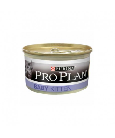 PRO PLAN FELINE BABY KITTEN MOUSSE POLLO 24X85GR – foto del producto sulfato subproductos monohidratado