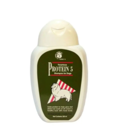 CHAMPU PROTEINA 5 PERROS 250ML – foto del producto champu proteina perros