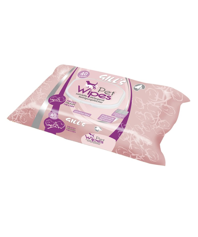 GILL S TOALLITAS HUMEDAS XL PERFUME DE TALCO 40UDS – foto del producto gill toallitas humedas