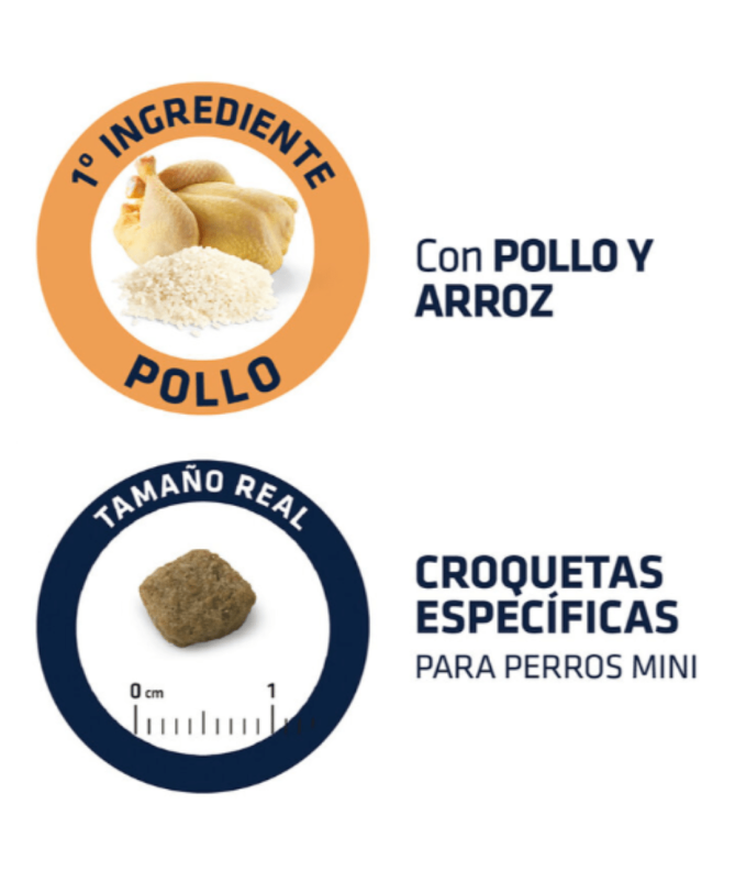 ADVANCE CANINE SENIOR MINI POLLO ARROZ 3KG – foto del producto sulfato vitamina maíz ADVANCE CANINE SENIOR MINI POLLO ARROZ 3KG – foto del producto sulfato vitamina maíz