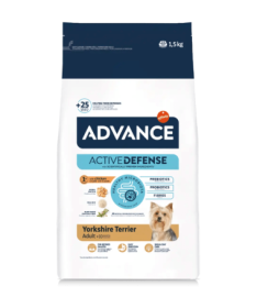 ADVANCE YORKSHIRE TERRIER 1 5KG – foto del producto vitamina sulfato proteínas