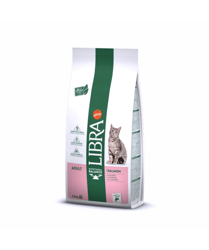 LIBRA FELINE ADULT SALMON 1 5KG – foto del producto sulfato bruta subproductos