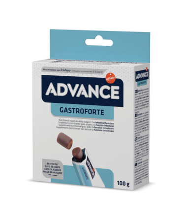 ADVANCE VET DOG GASTRO FORTE CAJA 100GR – foto del producto bruta subproductos aditivos