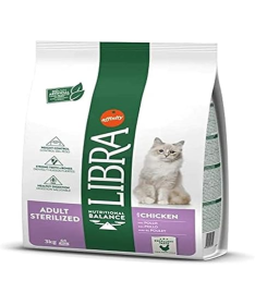 LIBRA FELINE STERILIZED 3KG – foto del producto sulfato bruta vitamina