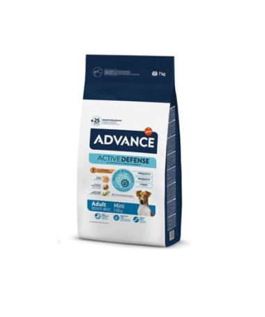 ADVANCE CANINE ADULT MINI POLLO ARROZ 1 5KG – foto del producto sulfato proteínas maíz