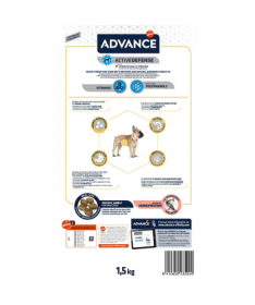 ADVANCE CANINE ADULT SENSIT MINI SALMON 1 5KG – foto del producto vitamina sulfato maíz