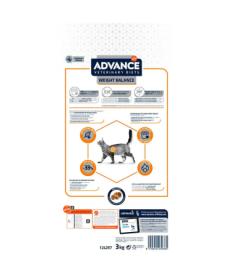 ADVANCE VET FELINE ADULT WEIGHT BALANCE 3KG – foto del producto proteína sulfato proteínas