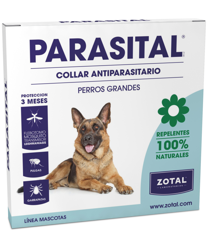 PARASITAL COLLAR ANTIPARASITARIO PERROS GRANDES – foto del producto 100 parasital collar PARASITAL COLLAR ANTIPARASITARIO PERROS GRANDES – foto del producto 100 parasital collar
