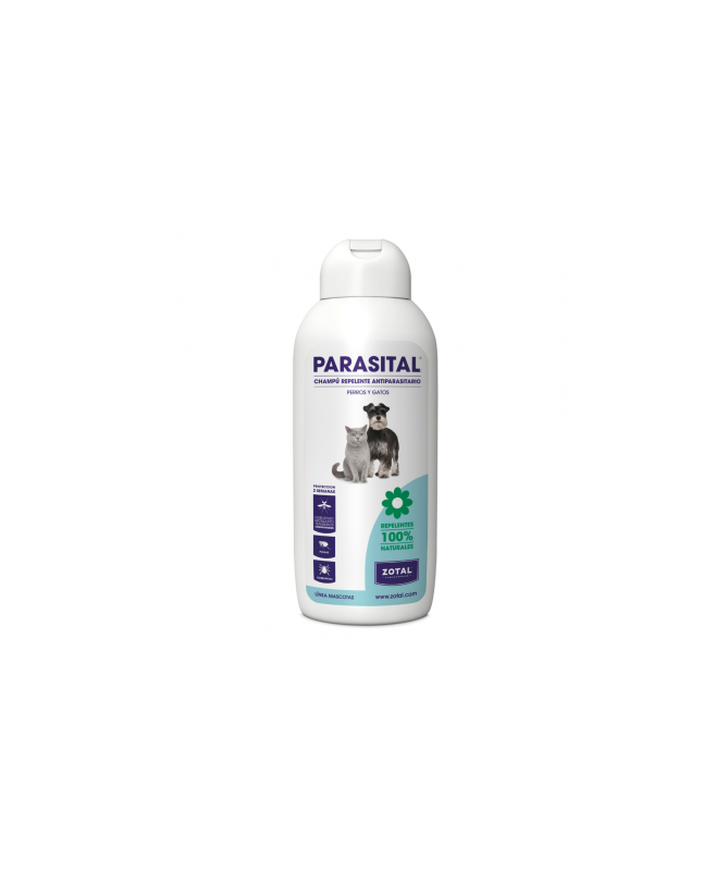 PARASITAL CHAMPU ANTIPARASITARIO PERRO GATO 400ML – foto del producto parasital champu antiparasitario