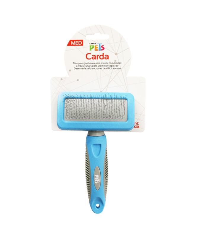 PEINE CARDA MEDIANA DOG BARBER ACC MASCOTA VET – foto del producto peine carda mediana