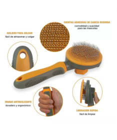 PEINE QUITA PELO MUERTO FUR OUT GRANDE DOG BARBER – foto del producto peine quita pelo