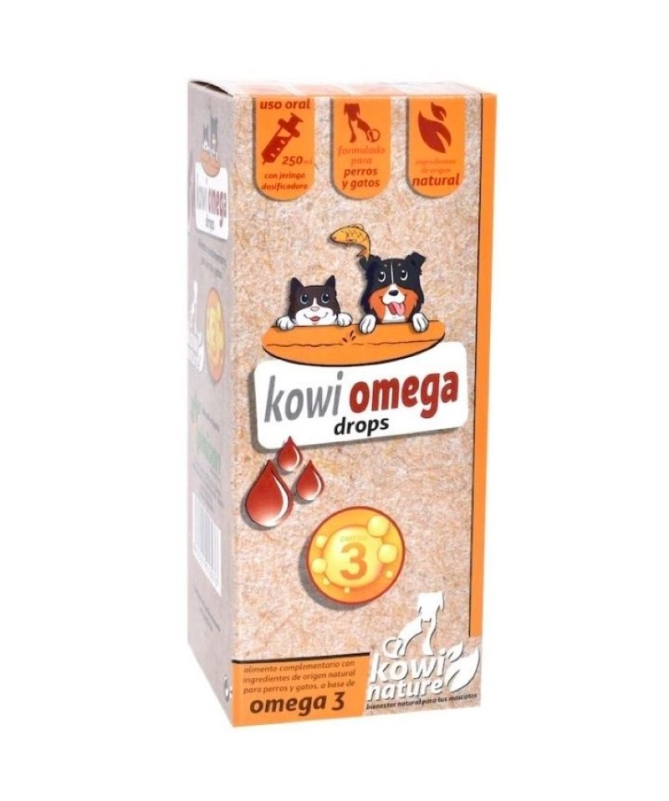 KOWI OMEGA 3 PERROS Y GATOS 250ML – foto del producto omega kowi perros KOWI OMEGA 3 PERROS Y GATOS 250ML – foto del producto omega kowi perros