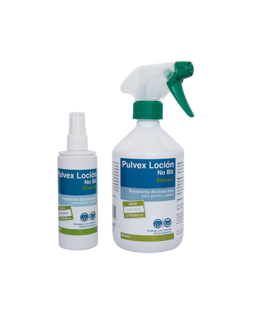PULVEX LOCION NO BIT REPELENTE PERROS Y GATOS 125M – foto del producto aceite pulvex locion