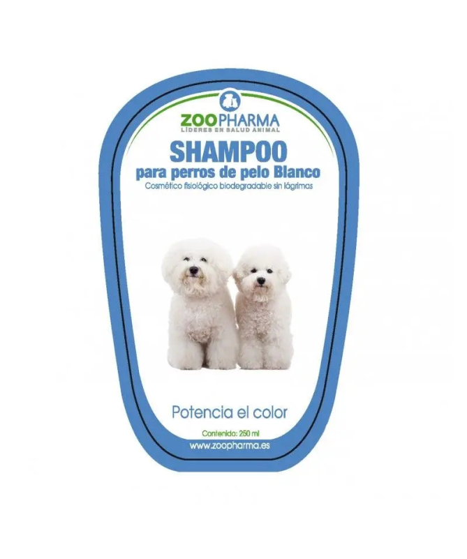 CHAMPU PELO BLANCO PERROS Y GATOS 250ML – foto del producto pelo animal agua