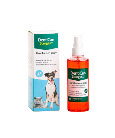 DENTICAN DENTAL PERROS Y GATOS SPRAY 125ML – foto del producto sódico dentican dental