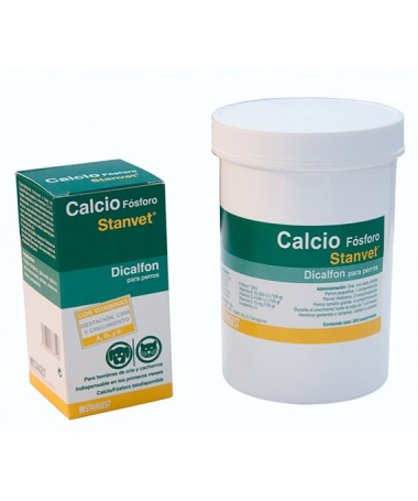 CALCIO FOSFORO DICALFON PERROS Y GATOS 100COMP – foto del producto calcio vitamina bruta