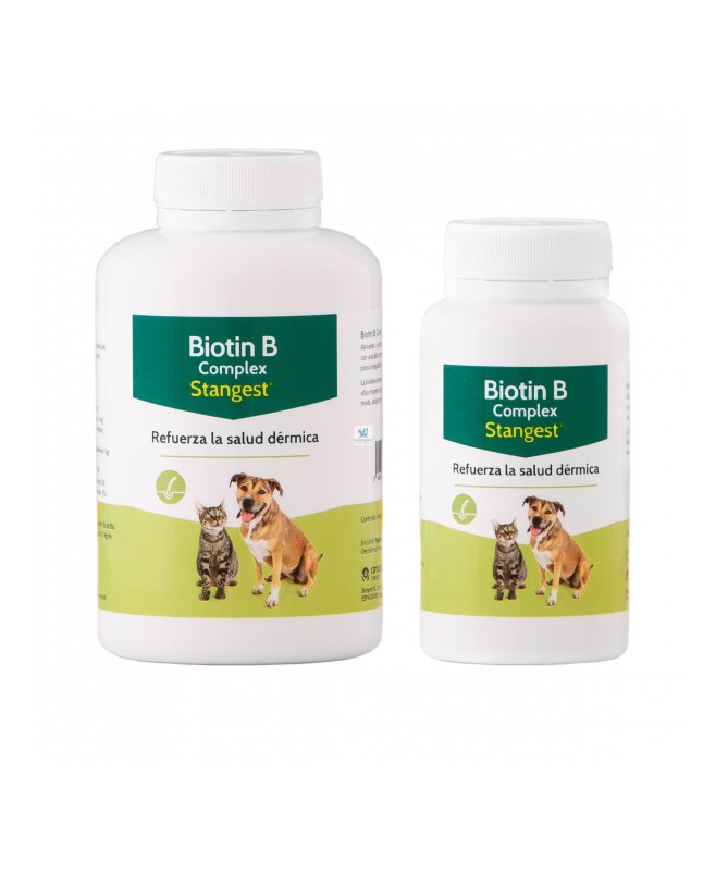BIOTIN B COMPLEX PERROS Y GATOS 300COMP – foto del producto vit mcg biotin BIOTIN B COMPLEX PERROS Y GATOS 300COMP – foto del producto vit mcg biotin