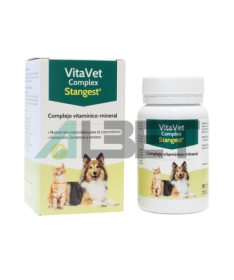 VITAVET COMPLEX PERROS Y GATOS 60COMP – foto del producto vitamina almidón cálcico