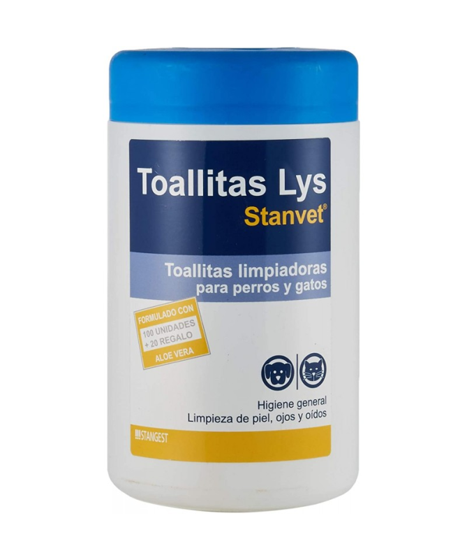 TOALLITAS LYS PIEL OJOS OIDOS PERROS Y GATOS 40UDS – foto del producto toallitas lys piel TOALLITAS LYS PIEL OJOS OIDOS PERROS Y GATOS 40UDS – foto del producto toallitas lys piel