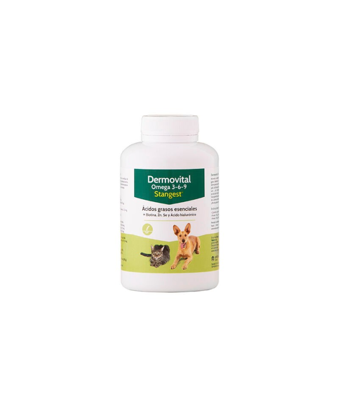 DERMOVITAL PERROS Y GATOS 15ML – foto del producto ácido aceite linolénico