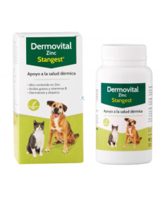 DERMOVITAL ZINC PERROS Y GATOS 60COMP – foto del producto vit zinc aceite