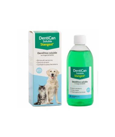 DENTICAN SOLUBLE PERROS Y GATOS 250ML – foto del producto sódico dentican soluble