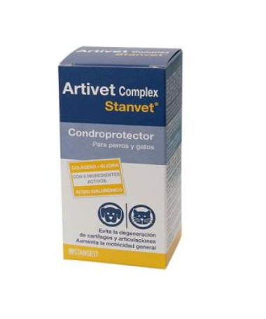ARTIVET COMPLEX PERROS Y GATOS 60COMP – foto del producto 300 ácido artivet