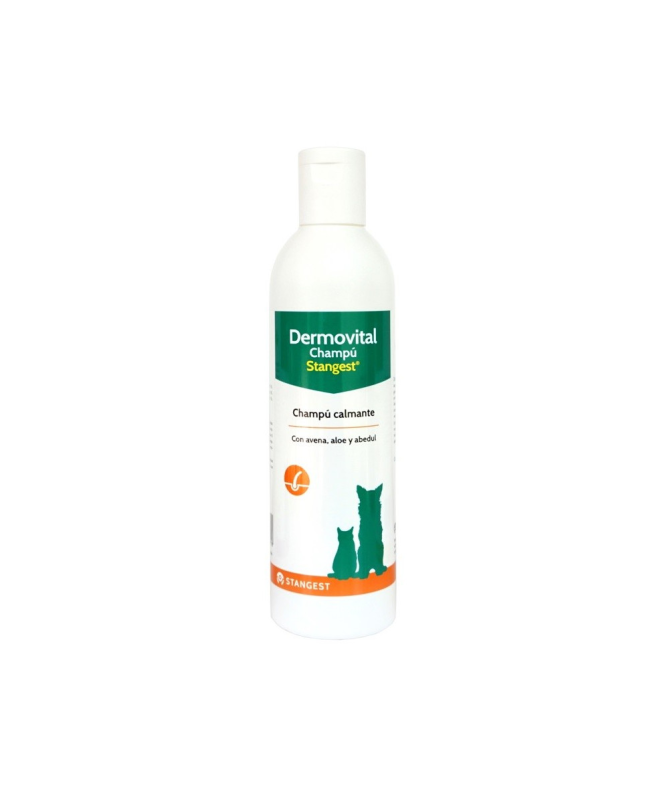 CHAMPU DERMOVITAL PERROS Y GATOS 250ML – foto del producto extracto champu dermovital CHAMPU DERMOVITAL PERROS Y GATOS 250ML – foto del producto extracto champu dermovital